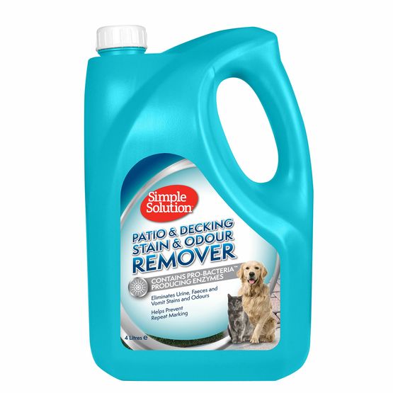 SIMPLE SOLUTION PATIO &amp; DECKING STAIN &amp; ODOUR REMOVER