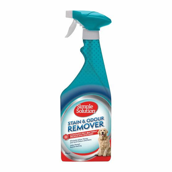 SIMPLE SOLUTION STAIN &amp; ODOUR REMOVER FOR DOGS