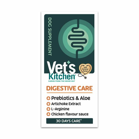 VET'S KITCHEN DIGESTIVE CARE DOG SUPPLEMENT PREBIOTICS/ALOE