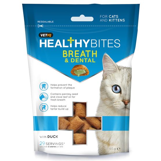 VETIQ HEALTHY BITES BREATH &amp; DENTAL FOR CATS &amp; KITTENS