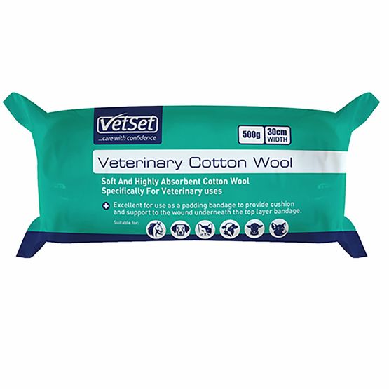 Vetset Cotton Wool (500 GM)