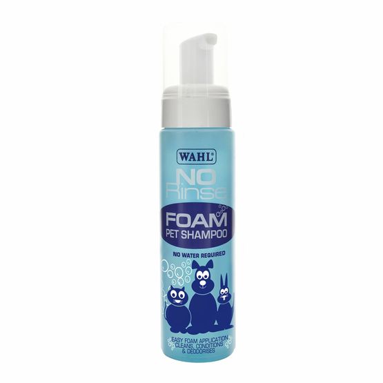 WAHL PET CARE NO-RINSE FOAM SHAMPOO