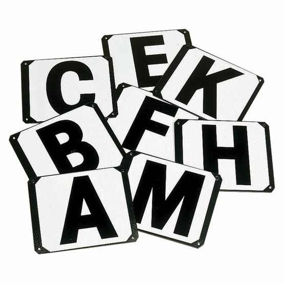 STUBBS Dressage Letters