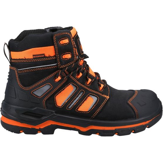 Amblers Safety Unisex Radiant Hi-Vis Safety Boots - Orange