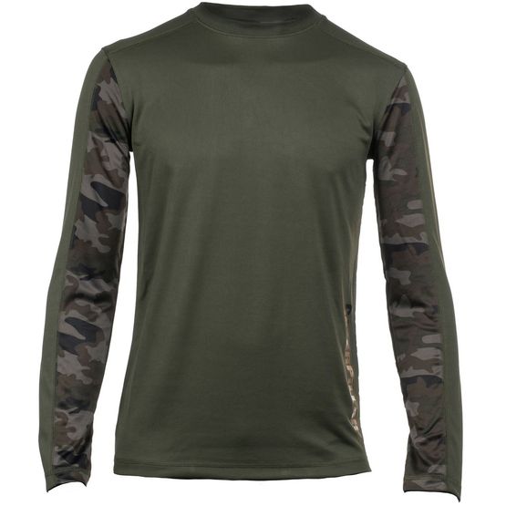 Caterpillar Coolmax Men's Long Sleeve T-Shirt - Green