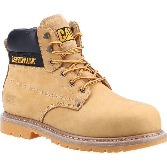 Caterpillar Powerplant S3 GYW Yellow Leather Safety Boots