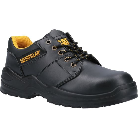 Caterpillar Striver Low S3 Leather Safety Shoes - Black