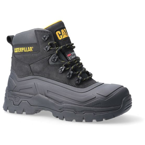 Caterpillar Typhoon SBH Metal Free Insulated Safety Boots - Black