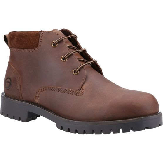 Cotswold Banbury Waterproof Leather Chukka Boots - Brown