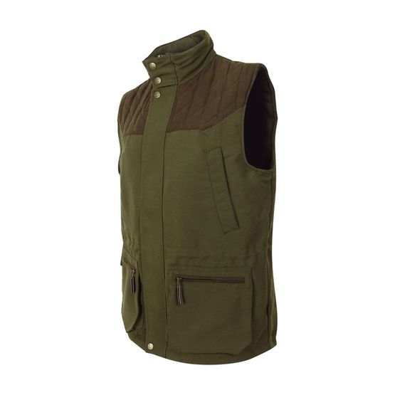Hoggs of Fife Kincraig Field Waistcoat - Olive Green