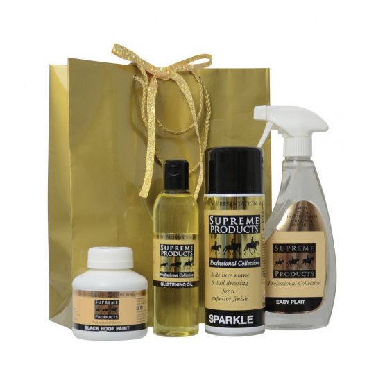 Supreme Products Gold Gift Bag