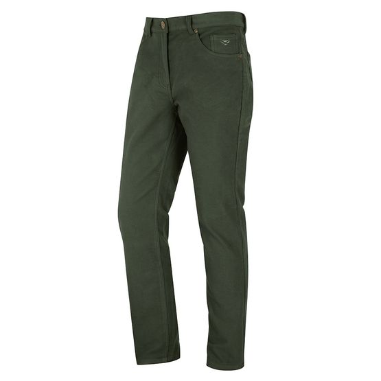 Hoggs New Monarch II Classic Moleskin Jeans - Dark Olive