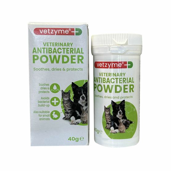 VETZYME VETERINARY ANTIBACTERIAL POWDER FOR CATS &amp; DOGS