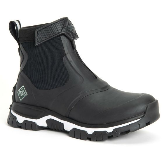 Muck Boots Apex Mid Zip Wellington Black