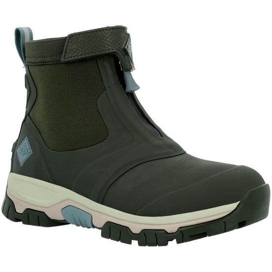 Muck Boots Apex Mid Zip Wellington Green