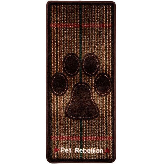 Pet Rebellion 'Stop Muddy Paws' Home Berkshire Tweed Dog Mat