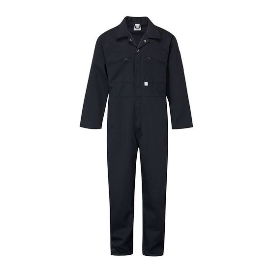 Blue Castle Zip Boiler Suit - White 366/1 WHITE