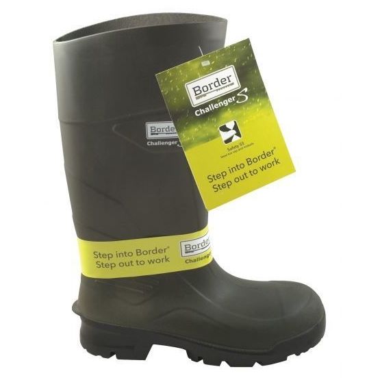 Border Challenger Wellington Boots - Green