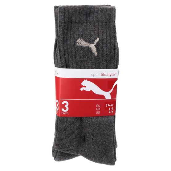 Puma Sport 3P Sock Grey