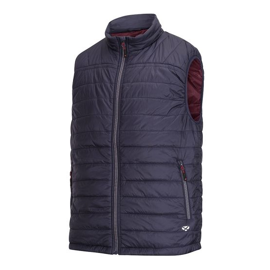Hoggs of Fife Kingston Rip-Stop Navy/Merlot Gilet