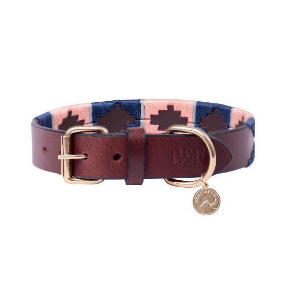 Benji &amp; Flo Sublime Polo Leather Dog Collar