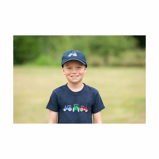 British Country Collection Childrens Tractor Design Baseball Cap - One Size