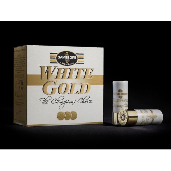 Gamebore White Gold Original 8/28 QS Fibre per 25 Champion Choice Shotgun Cartridges 12g