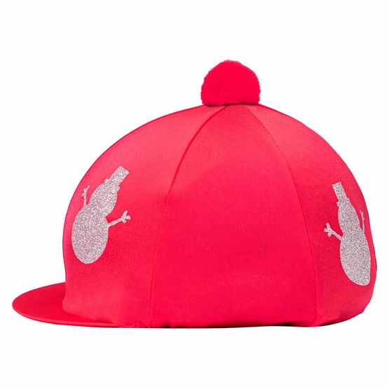 Hy Equestrian Christmas Snowman Hat Silk - One Size