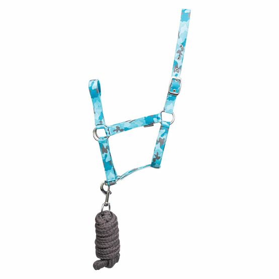 Hy Equestrian DynaForce Head Collar &amp; Lead Rope