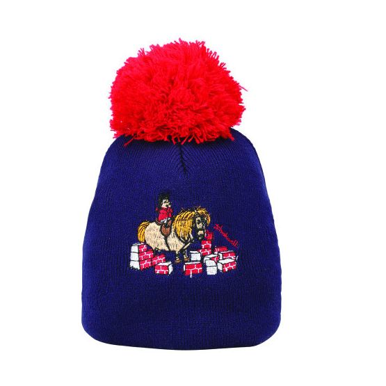 Hy Equestrian Thelwell Collection Practice Makes Perfect Bobble Hat - One SIze