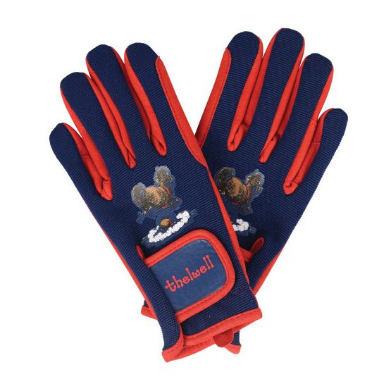 Hy Equestrian Thelwell Collection Practice Makes Perfect Children's Riding Gloves