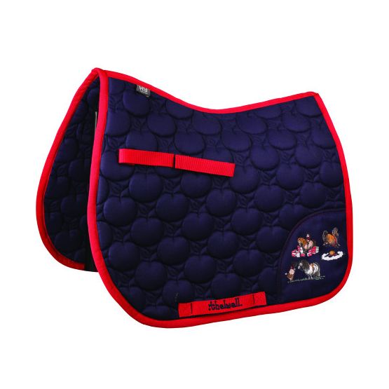 Hy Equestrian Thelwell Collection Practice Makes Perfect Saddle Pad