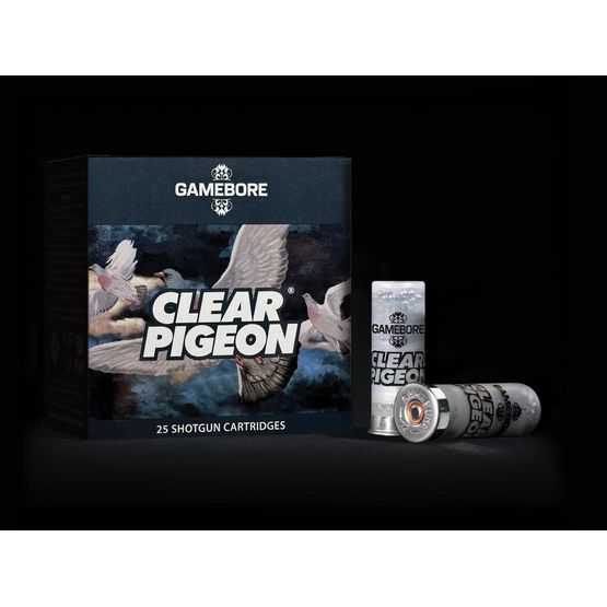 Gamebore Clear Pigeon 6/32 Fibre New Style Shotgun Cartridges 12g