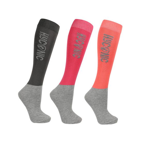 HYCONIC Socks by Hy Equestrian (Pack of 3)