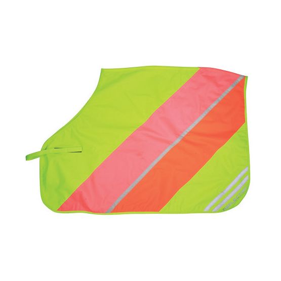 Reflector Quarter Mesh Exercise Sheet by Hy Equestrian