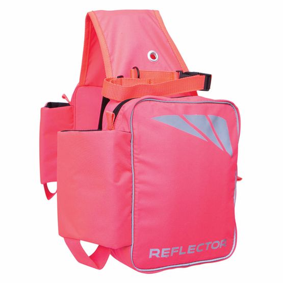 Reflector Saddle Pannier by Hy Equestrian - One Size