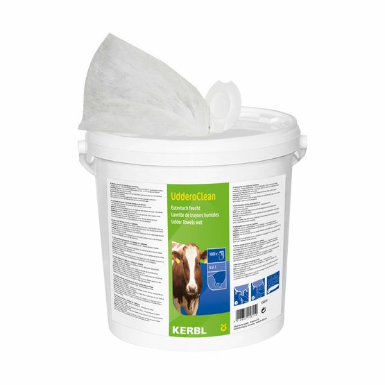 Udder Wet Towels, 1000 Towels/Bucket