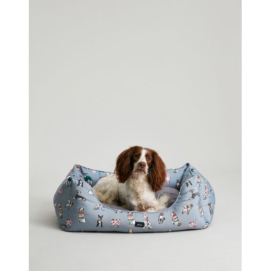 Joules Rainbow Dogs Box Bed