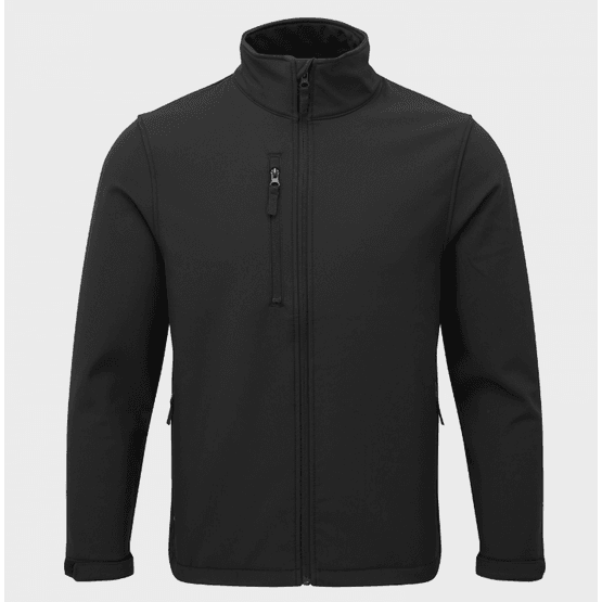 Men's Fort Selkirk Softshell Black Jacket
