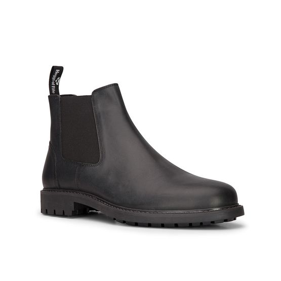 Hoggs Banff Black Leather Comfort Dealer Boots
