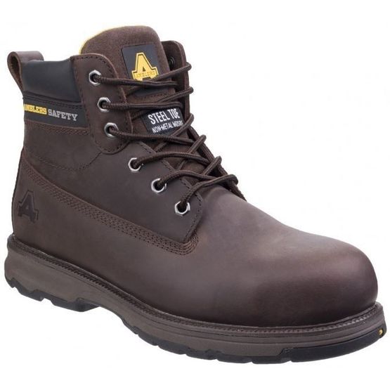 Amblers AS170 Mens Wentwood Safety Boot - Brown