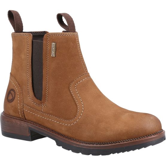Cotswold Laverton Tan Ankle Boots