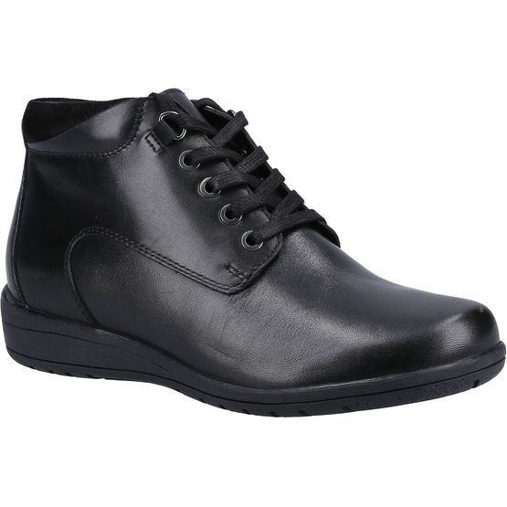 Fleet &amp; Foster Womens Columbia Black Ankle Boots