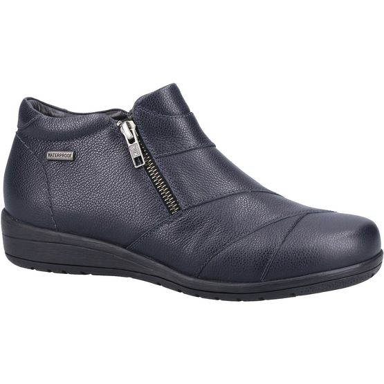 Fleet &amp; Foster Womens Blue Friesan Ankle Boots