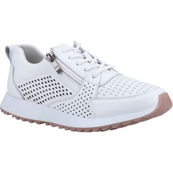 Fleet &amp; Foster Womens June White Trainers