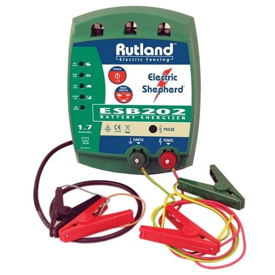 Rutland Battery Fence Energiser 08-202 12V Wet Battery 1.7 Joules