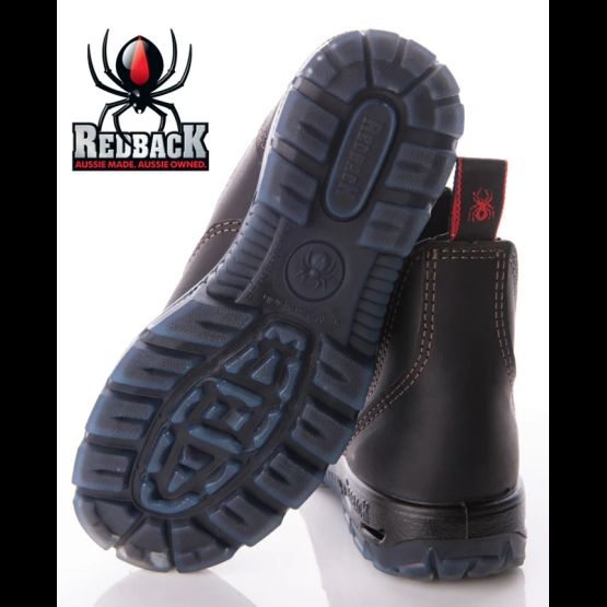 Redback Safety Dealer Boots with Steel Toe Cap - Brown Style USBOK