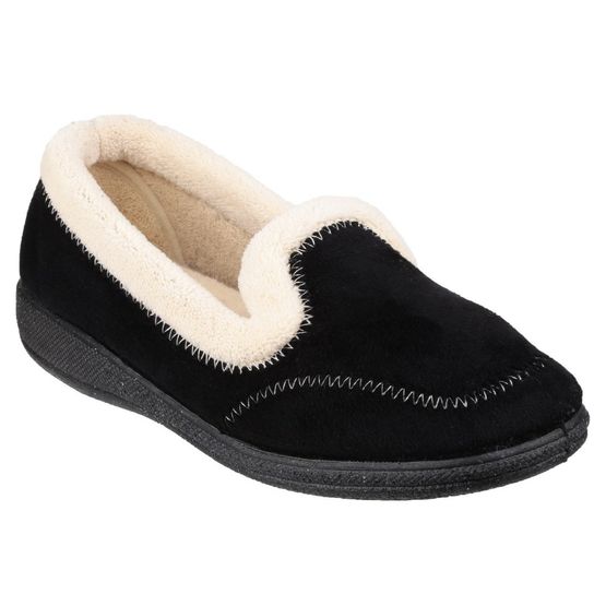 Mirak Maier Memory Foam Slipper Black