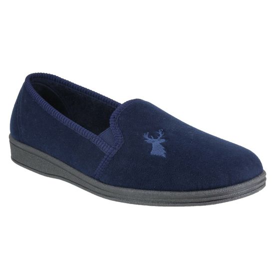 Mirak Stag Slipper Blue