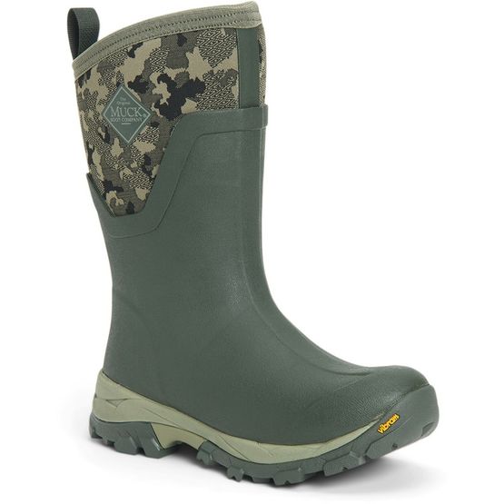 The Original Muck Boot Company Arctic Ice Mid Wellingtons Green